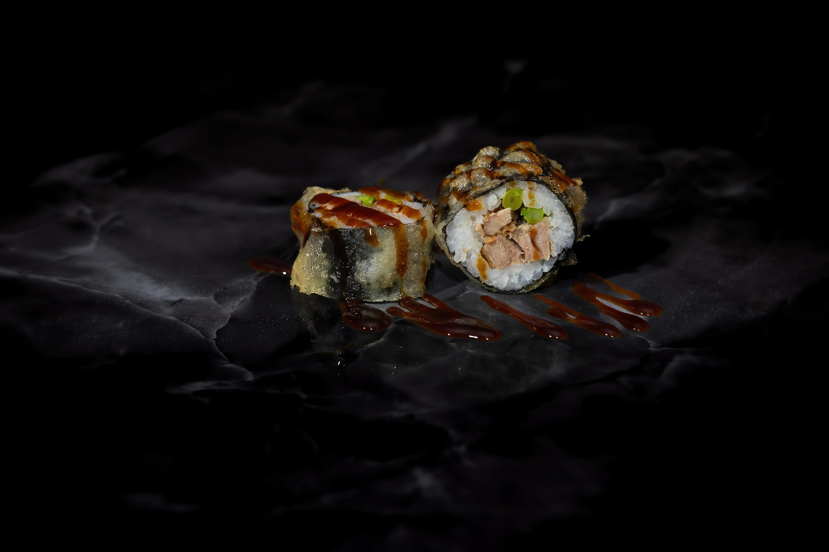 Roll Tempura Salmón